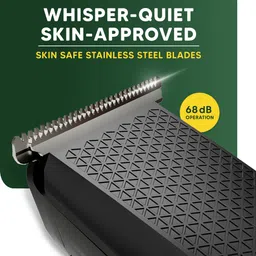 LetsShave Daily Beard STUBBLE TRIMMER with 6 Guide Combs, T-Shaped Head & Li-ion BATTERY Trimmer 90 min Runtime 5 Length Settings image 5