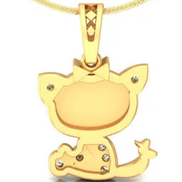 avsar Sonal 18kt Yellow Gold Pendant image 5
