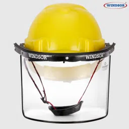 windsor Safety Helmet Ratchet With Spring Face Shield Safety Cap-picture-14