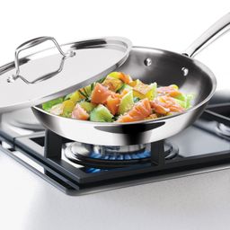 milton Pro Cook Triply Stainless Steel Fry Pan with Lid Fry Pan 24 cm diameter with Lid 1.7 L capacity-picture-26