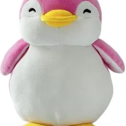 zoqqi Cute Pink Penguin Plush Toy – Soft & Cuddly Stuffed Animal for Kids & Gifts - 30 cm-picture-13