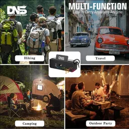 Daily Needs Shop Rechargeable Wireless Speaker - 1800mAh Battery, FM Radio,TF Card, 6hrs Playtime 10 W Bluetooth Speaker image 5