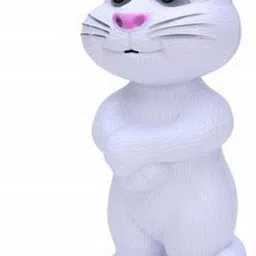 techwiz Intelligent Talking Tom Cat With Wonderful Voice Recording, White-picture-12