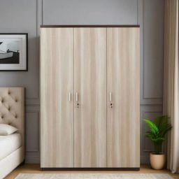 mintwud from pepperfry Alston 3 Door Large File Cabinet In Balliness Pine & Cloud Ash Finish With Lock-picture-42