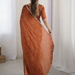 navantika Embroidered Bollywood Georgette Saree image 2