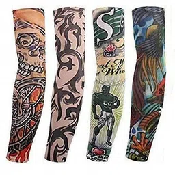 Nylon Arm Sleeve For Girls With Tattoo-image-22