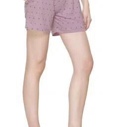 elpida Printed Women Red Casual Shorts image 3