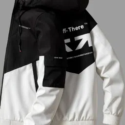 azyhub Men Colorblock Casual Jacket image 1