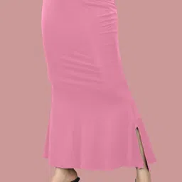 SHAYONAM N-VTM_Fish_Light Pink_M_Saree Shapewear shapewear petticoat For Women Lycra Blend Petticoat-picture-33