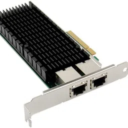 BOXNUBE 10G PCIe x8 Dual Port LAN Card PCI-E Intel x540 Chipset, 2 Port 10G Ethernet LAN Network Interface Card image 3