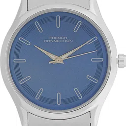 french connection Blue Sunray Dial | Silver Analog Watch For Men's Analog Watch - For Men FCN0167USM image 2