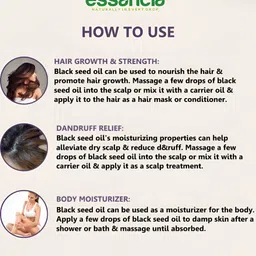 essancia Black Seed Oil for Immune Support & Overall Health - 30ml image 3