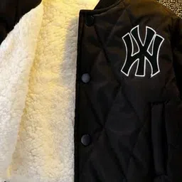 BAESD Unisex Kids Fleece Quilted Jacket image 2