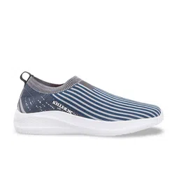 Killer Men Striped Round Toe Slip-On Sneakers image 3