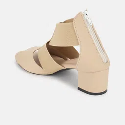 Marc Loire Women Solid Work Peep Toes Block Heels image 3