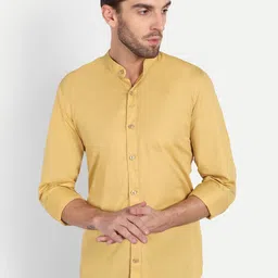 MEGHZ Men Slim Fit Opaque Casual Shirt-picture-34