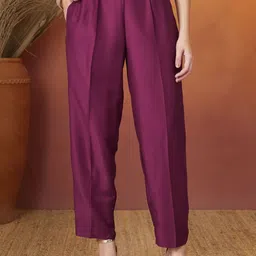 colors  of earth Colors of Earth Women Floral Embroidered Thread Work Kurta with Trousers & Dupatta image 4