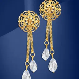 VIVASTRI Women Gold-Plated Alloy Earrings-picture-21