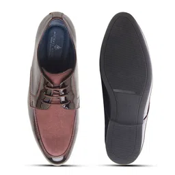 MICHAEL ANGELO Men Textured Formal Derby image 4