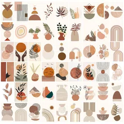 DESSINE ART Multicoloured Paper Other Wall Paintings-picture-17