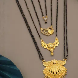 Bhanu diam Gold-Plated Brass image 1