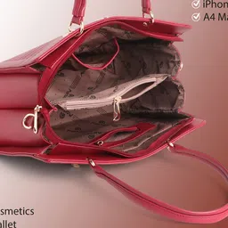 Martucci Structured Shoulder Bag with Tasselled image 4