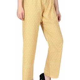 KANNA FABRIC Women Textured Trousers image 2