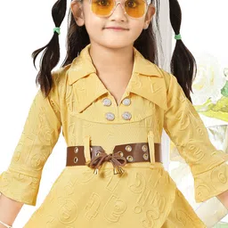 KAARIGARI Print Fit & Flare Dress image 5