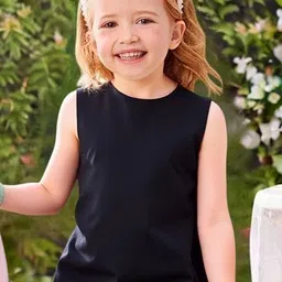 StyleCast x Revolte Colourblocked Ruffled Satin A-Line Midi Dress image 2