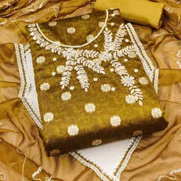 Maroosh Embellished Unstitched Dress Material-picture-22