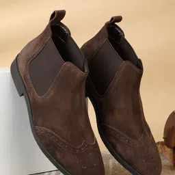 Teakwood Leathers Men Casual Heeled Regular Boots-picture-18