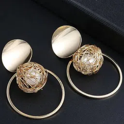 DressBerry Contemporary Drop Earrings-picture-19