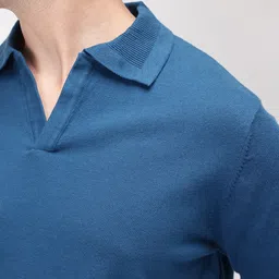 RARE RABBIT Men Polo Collar Pockets T-shirt image 4