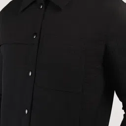 CHKOKKO Men Solid Tailored Jacket image 3