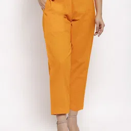 CORSICA Women Solid Tailored Trousers-image-88