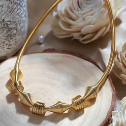 Estailo fashion Gold-Plated Statement Necklace-picture-10