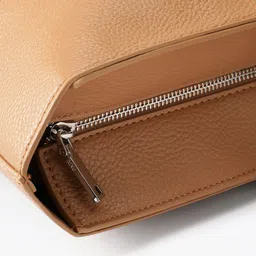 MANGO Textured Oversized Structured Shoulder Bag image 5