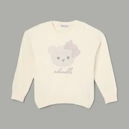 Fame Forever by Lifestyle Girls Pullover Sweater with Embellished Detail-image-28