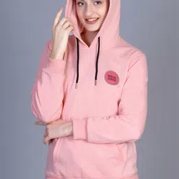 Deefab Women Printed Hooded Sweatshirt-picture-14