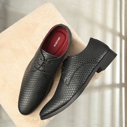 Killer Men Textured Lace-Ups Formal Derbys-picture-45