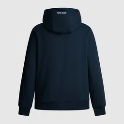 Pepe Jeans Men Printed Full Sleeve Hooded Sweatshirt image 3