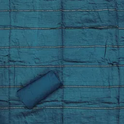 MANVAA Embellished Unstitched Dress Material image 4