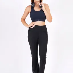 RiACTIVE Women Ankle-Length Noir Flare Gym Tights-picture-22