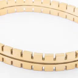 VOGUE PANASH Women Brass Gold-Plated Bangle-Style Bracelet image 2