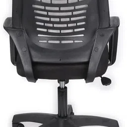 vistro Height Adjustable Doctor Stool with Cushioned Seat Leather Office Executive Chair image 4