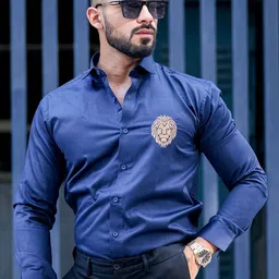 Foomer Men Standard Opaque Casual Shirt image 2