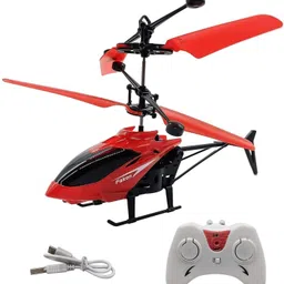 vihu RC_Kids Plastic Induction Type 2-in-1 Flying Helicopter with Remote15-picture-21