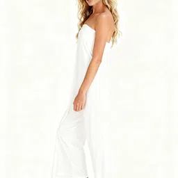 bebe Strapless Basic Jumpsuit image 3
