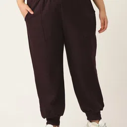 theRebelinme Women Relaxed Tapered Fit High-Rise Easy Wash Trousers-picture-20