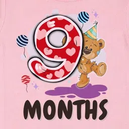 Arvesa Infants Printed Round Neck Bodysuits image 2